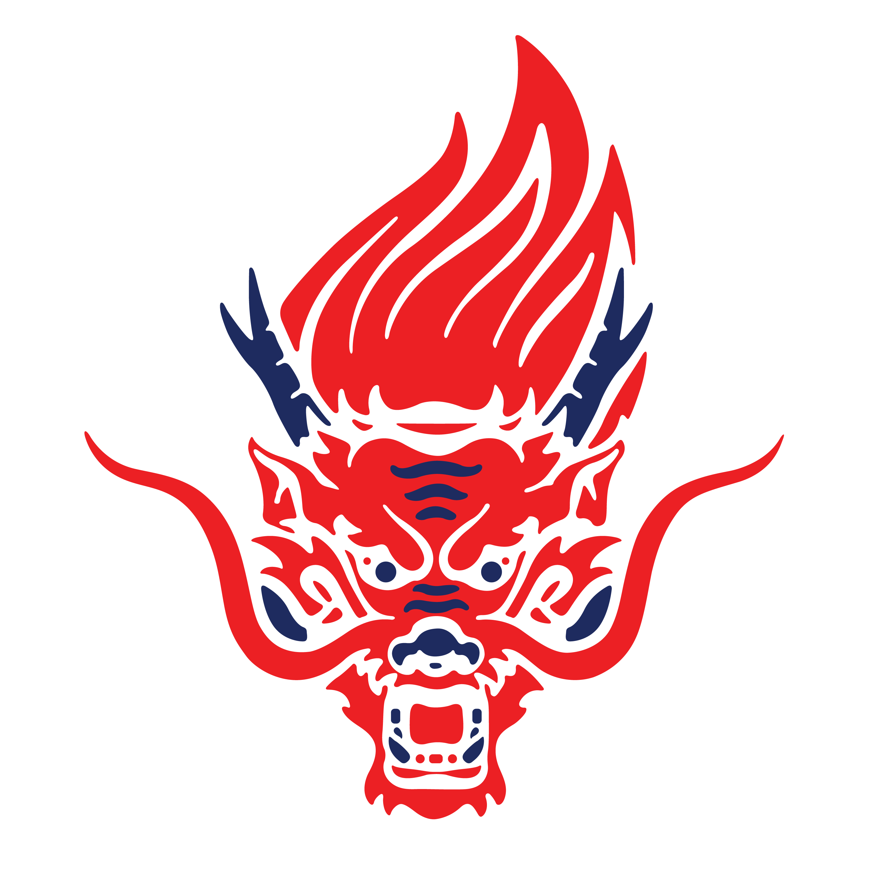 Logo tête de dragon du club Aksad